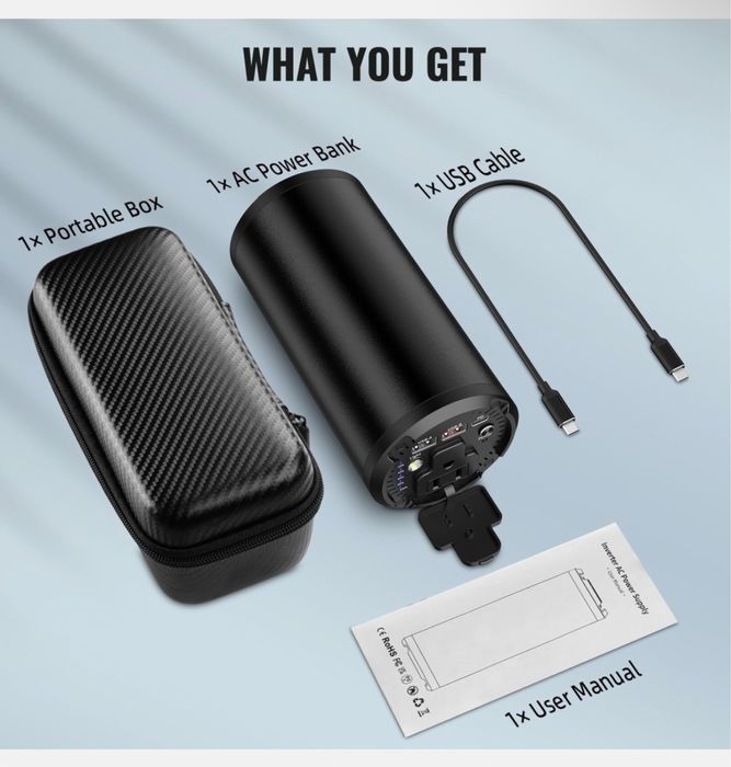 Зарядна станція 98Wh/100W  27000mAh