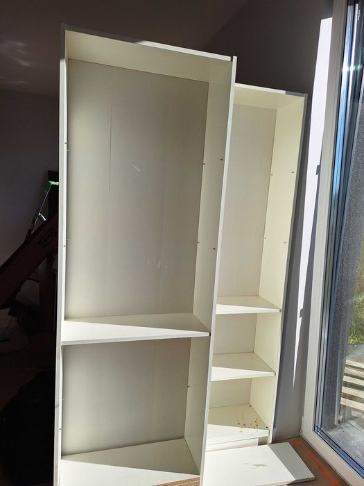 IKEA gersby białe biblioteczki półka na książki