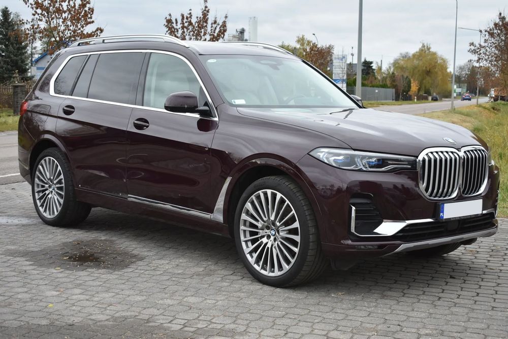 BMW X7 X7 40i Salon Polska Individual 7 osobowy Laser Head up 2020