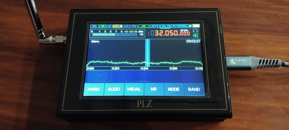 Malahit DSP SDR – odbiornik radiowy SDR 50 kHz – 2 GHz SPRAWNY!