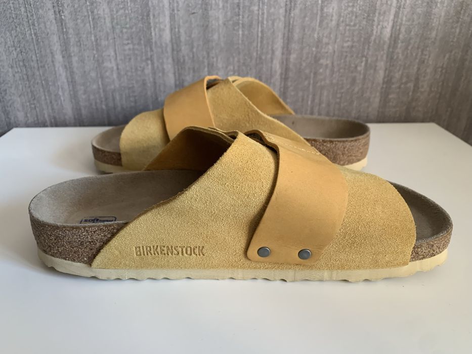 Birkenstock Женские шлепки жовтого цвета Розмер  39