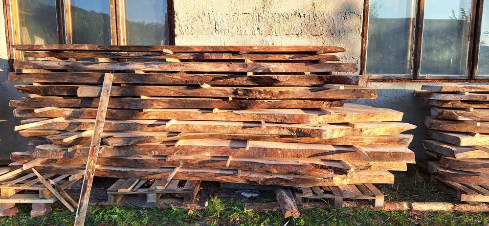 Tarcica jesionowa - blaty na stoły, ławy grubość 10 i 5 cm