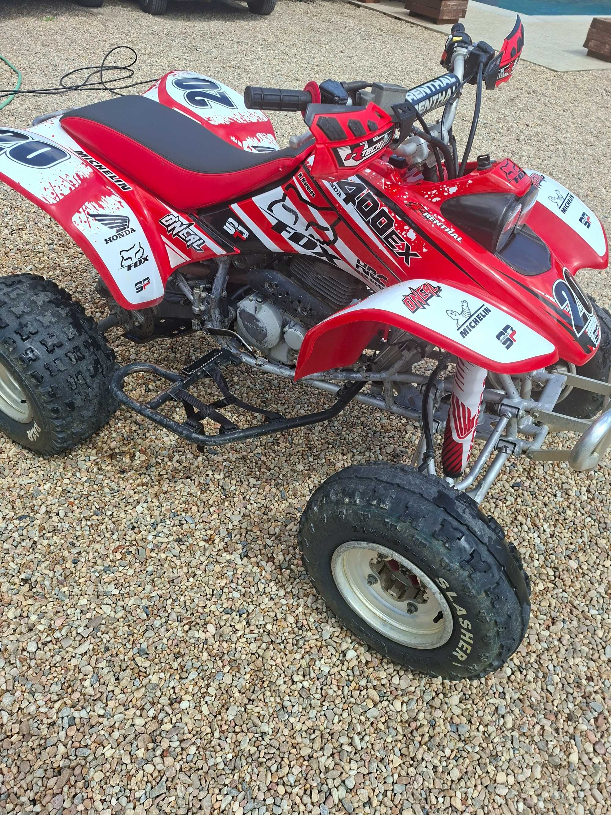 Honda trx 400 com Matricula