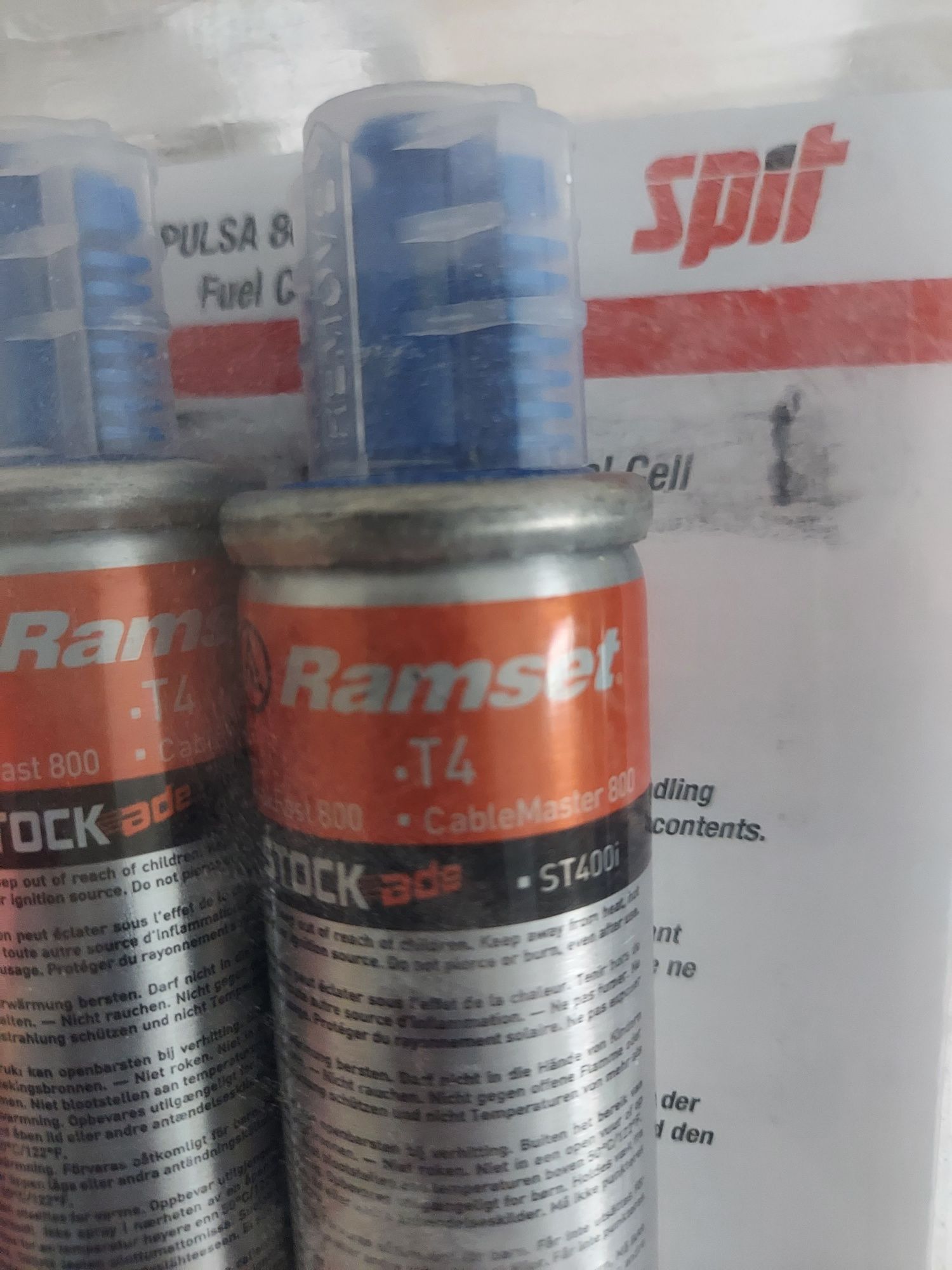 Цвяхи та газові балони для монтажного пістолета Spit,Paslode