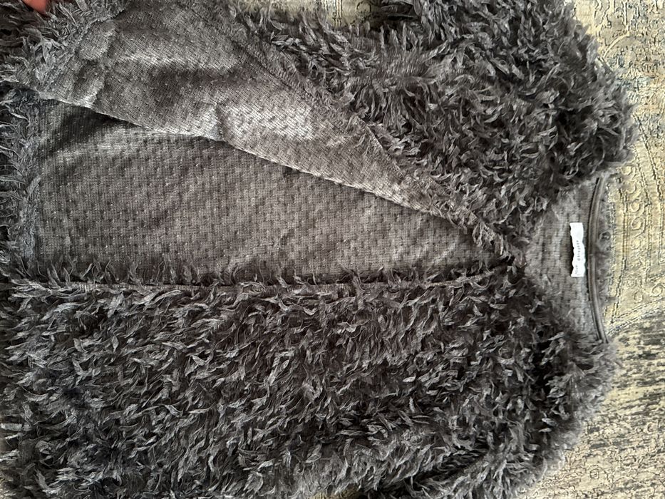 Кофта Накидка з штучного пірʼя резерв reserwed