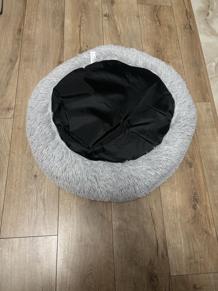 Dibea Legowisko dla Psa, średnica 60 cm, Jasnoszare