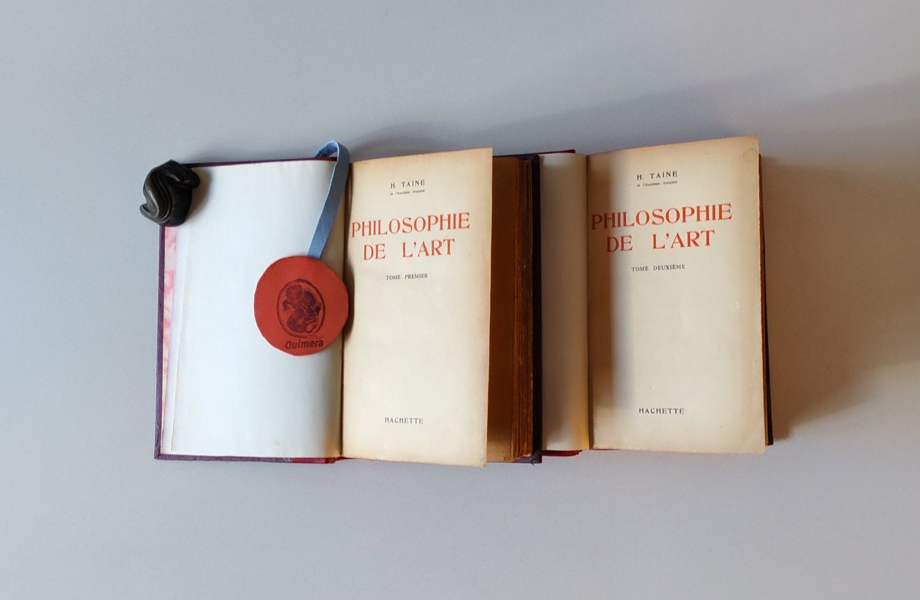 Philosophie de L'art I e II H. Taine