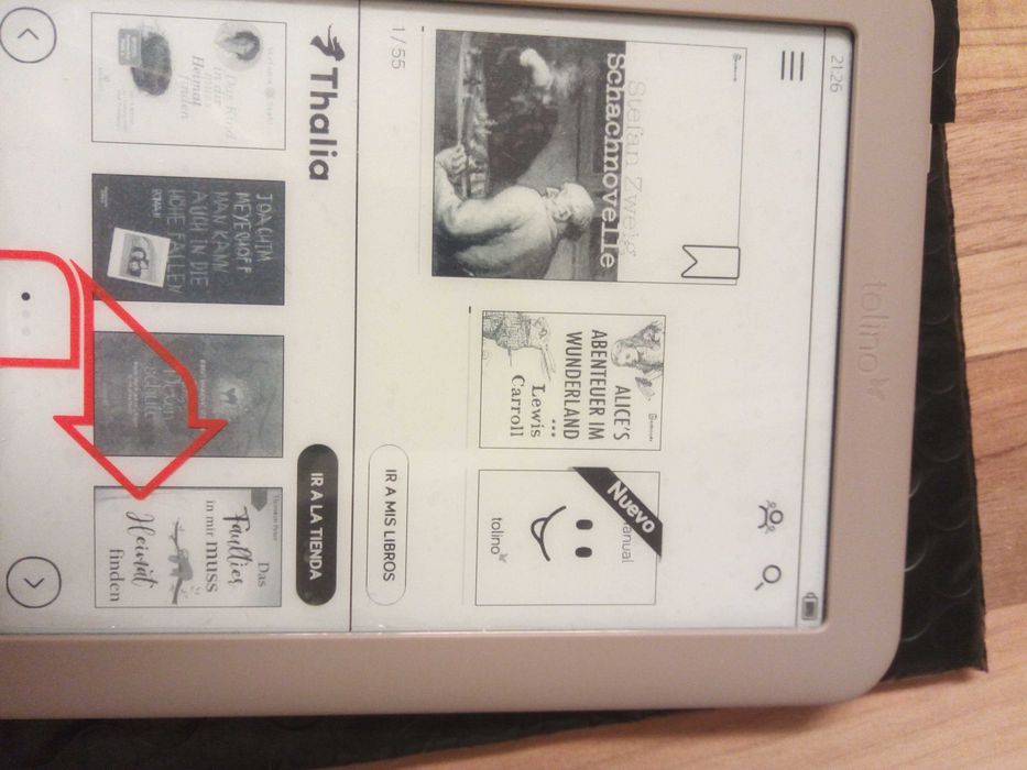 Leitor digital/ereader Tolino page- como novo