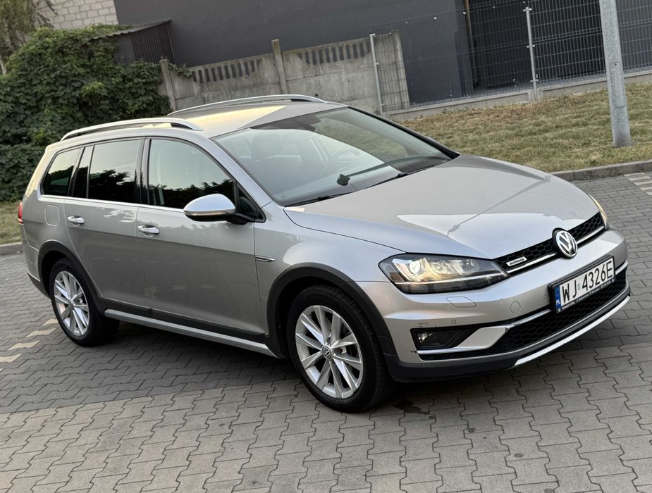 VW Golf VII Alltrack DSG 4x4 184 KM Salon PL 1 wł. niski przebieg