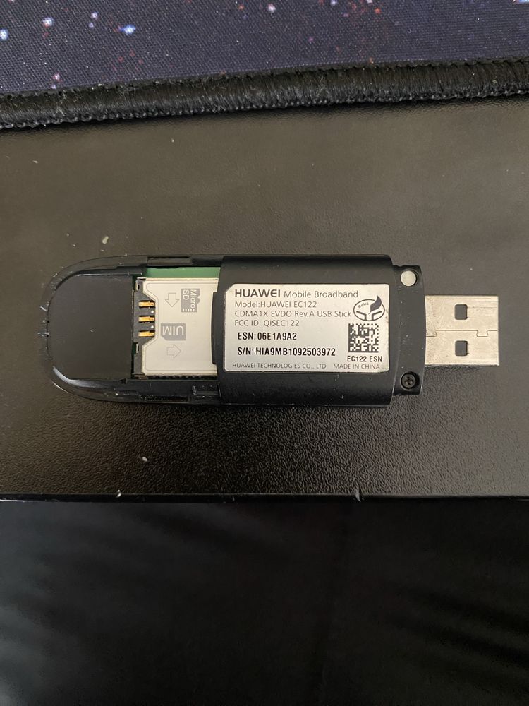 Модем huawei EC122, і Verizon