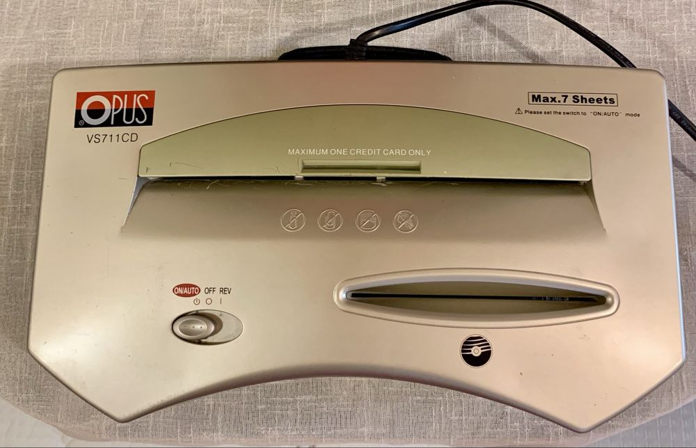 Шредер OPUS VS711CD- уничтожитель документов