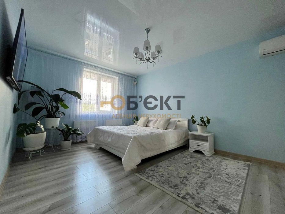 3к.квартира 76м2. ЖК Миру, ХТЗ, м.Масельського, Новобудова