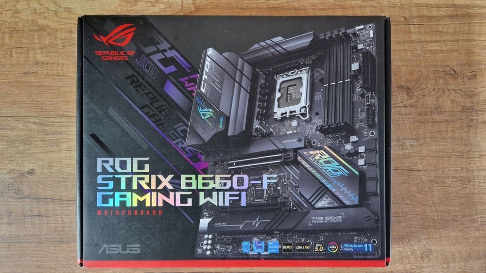 Płyta główna Asus ROG Strix B660-F Gaming WiFi  box gwarancja