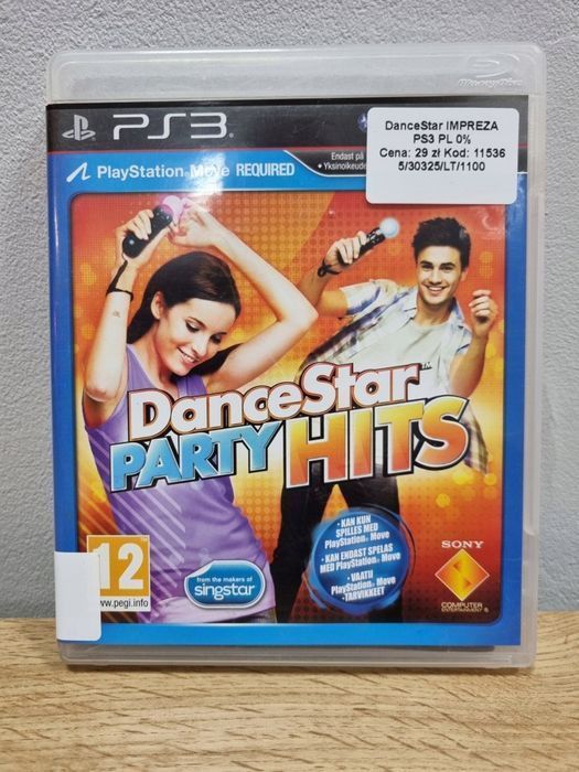 Gra Dance Star Party Hits Playstation 3 Ps3 Używana