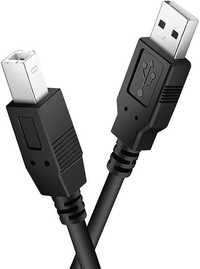 Lote de Cabos USB A - USB B (impressoras)