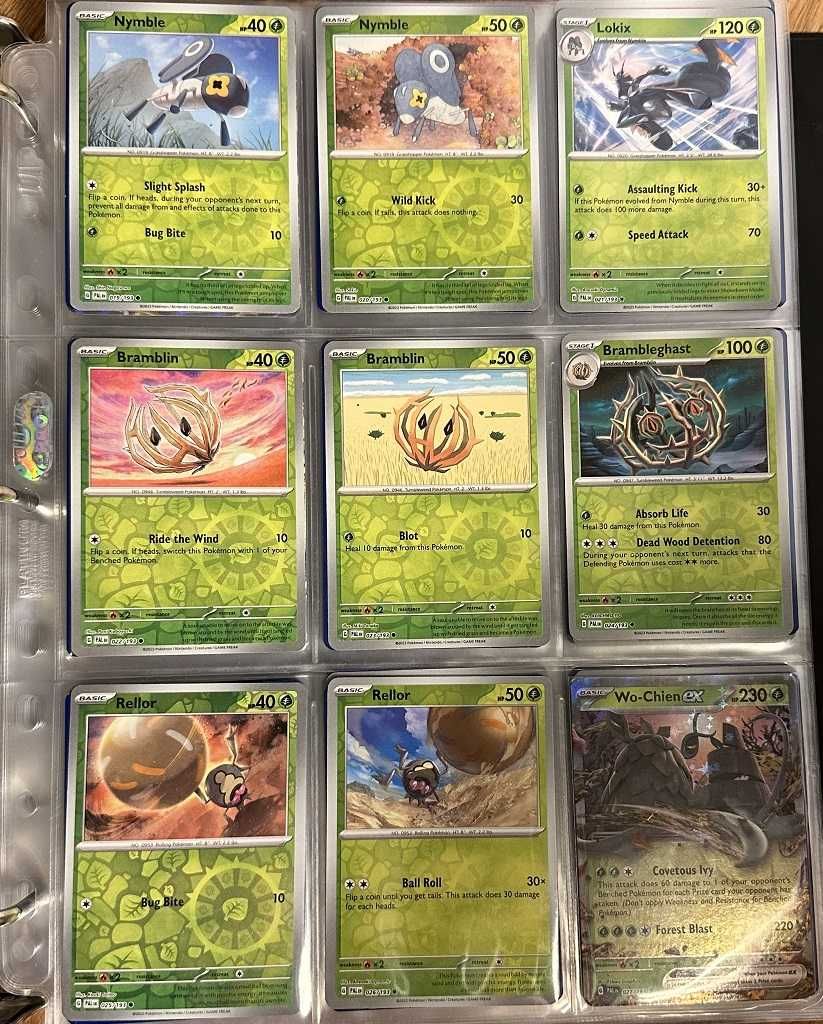 Pokémon - Colecção completa da Expansão Paldea Evolved (PAL) 193/193