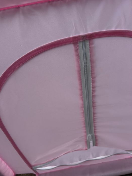 Манеж дитячий  рожевого кольору