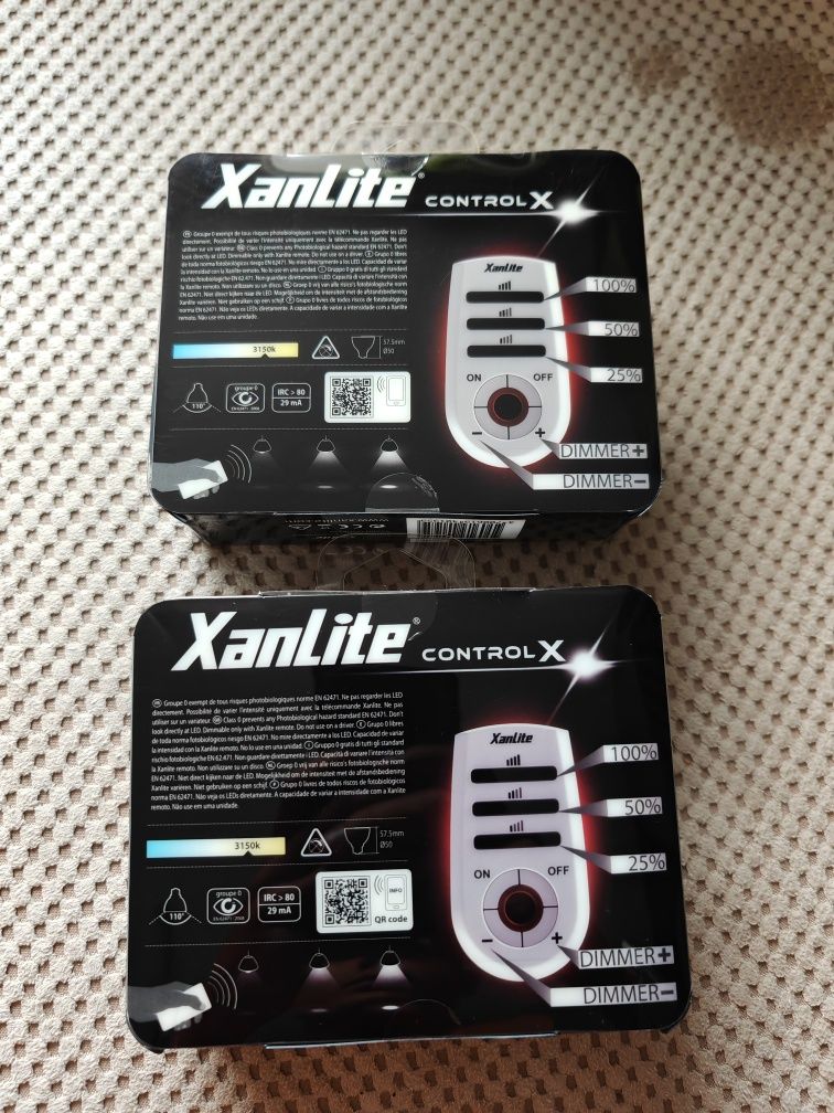Xianlite control-x żarówki sterowane pilotem gu10 180 lumen Sciemnialn
