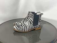Жіночі черевики челсі tamaris zebra женские ботинки