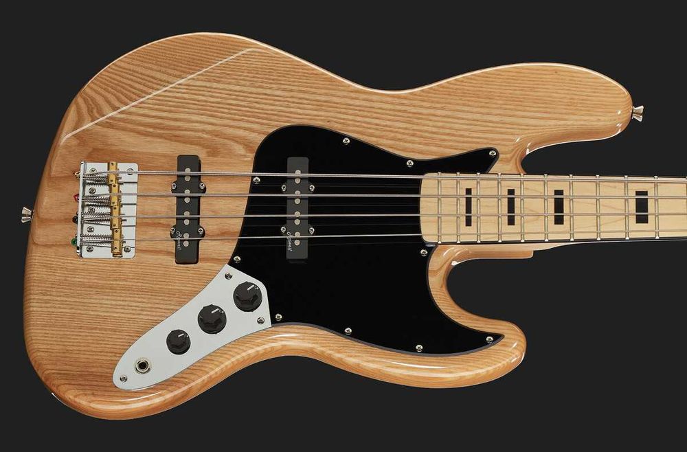 Нова бас гітара Harley Benton JB-75MN NA Vintage Series | ХІТ