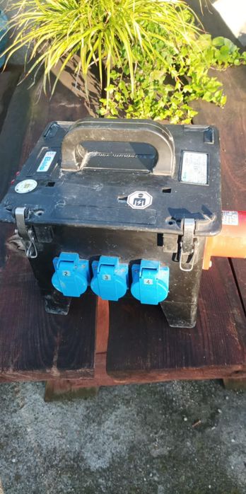 Skrzynka elektryczna na budowę