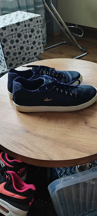 Lacoste granatowe męskie