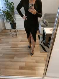 Sukienka długa czarna