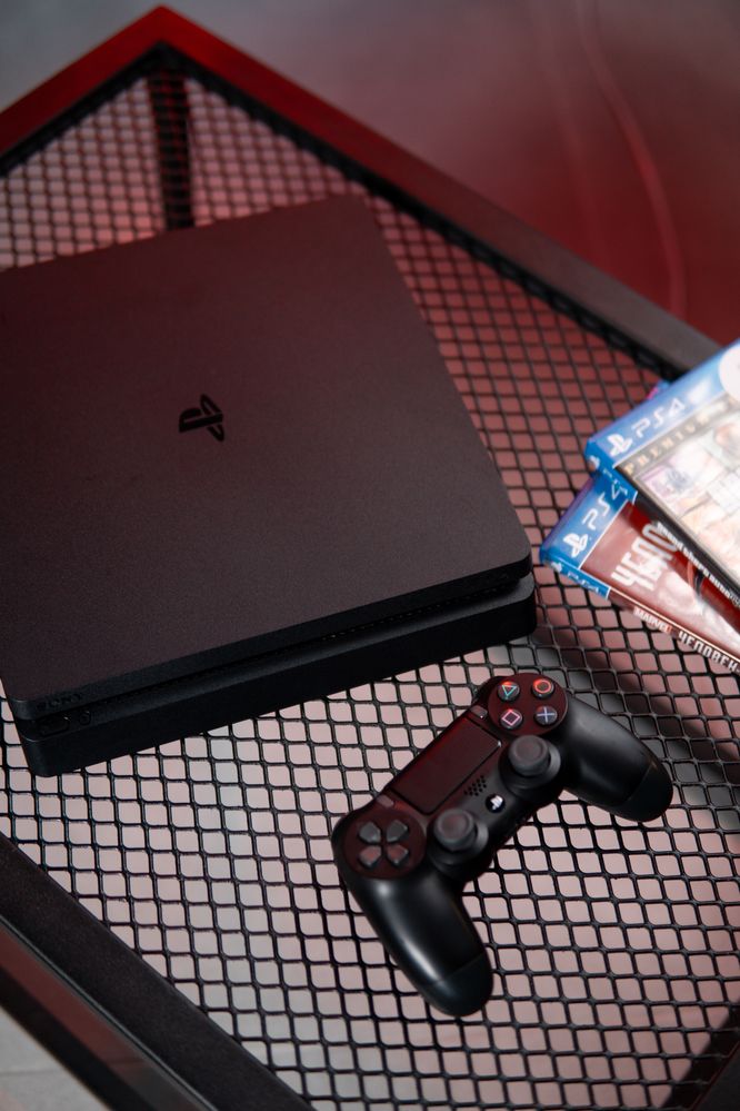 Гарантія! Магазин! Sony PlayStation 4 Slim 500Gb +гра Пс 4 плейстешн 4