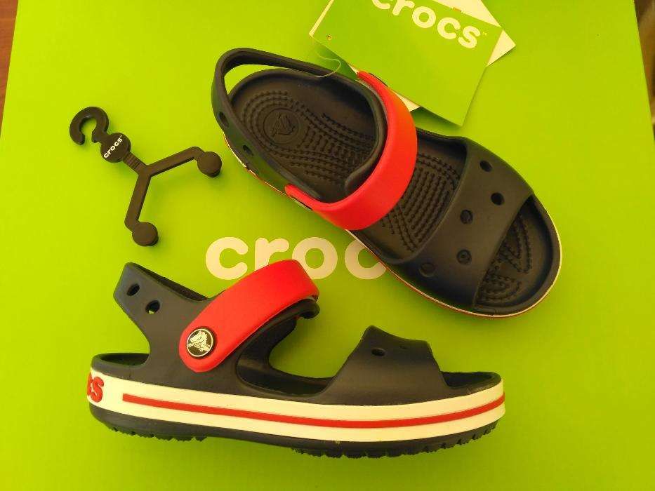 Босоножки крокс crocs crocband sandal kids, С10-J3