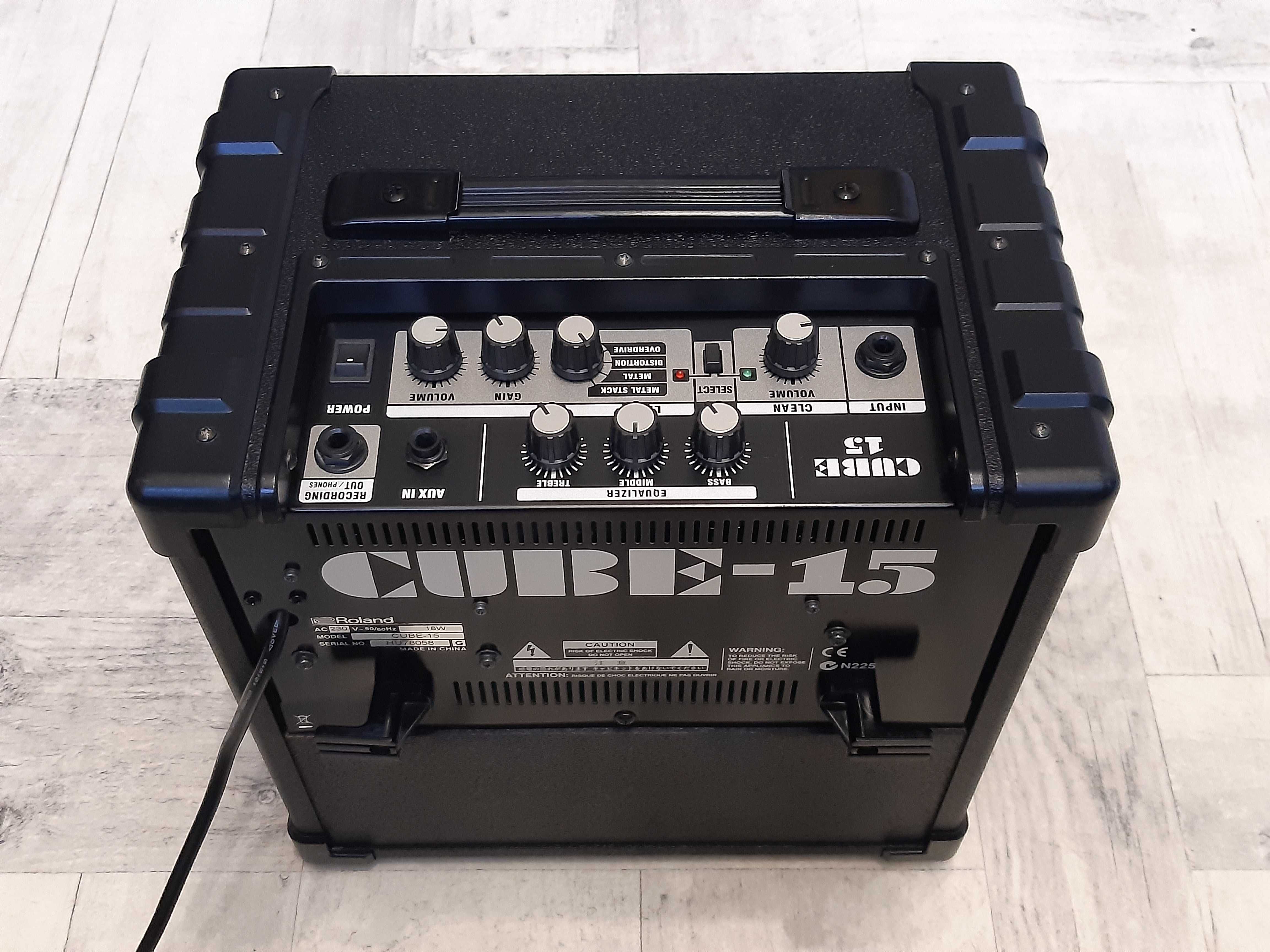 Wzmacniacz Gitarowy Roland Cube 15 -przestery- Boss - NR1 do Metalu