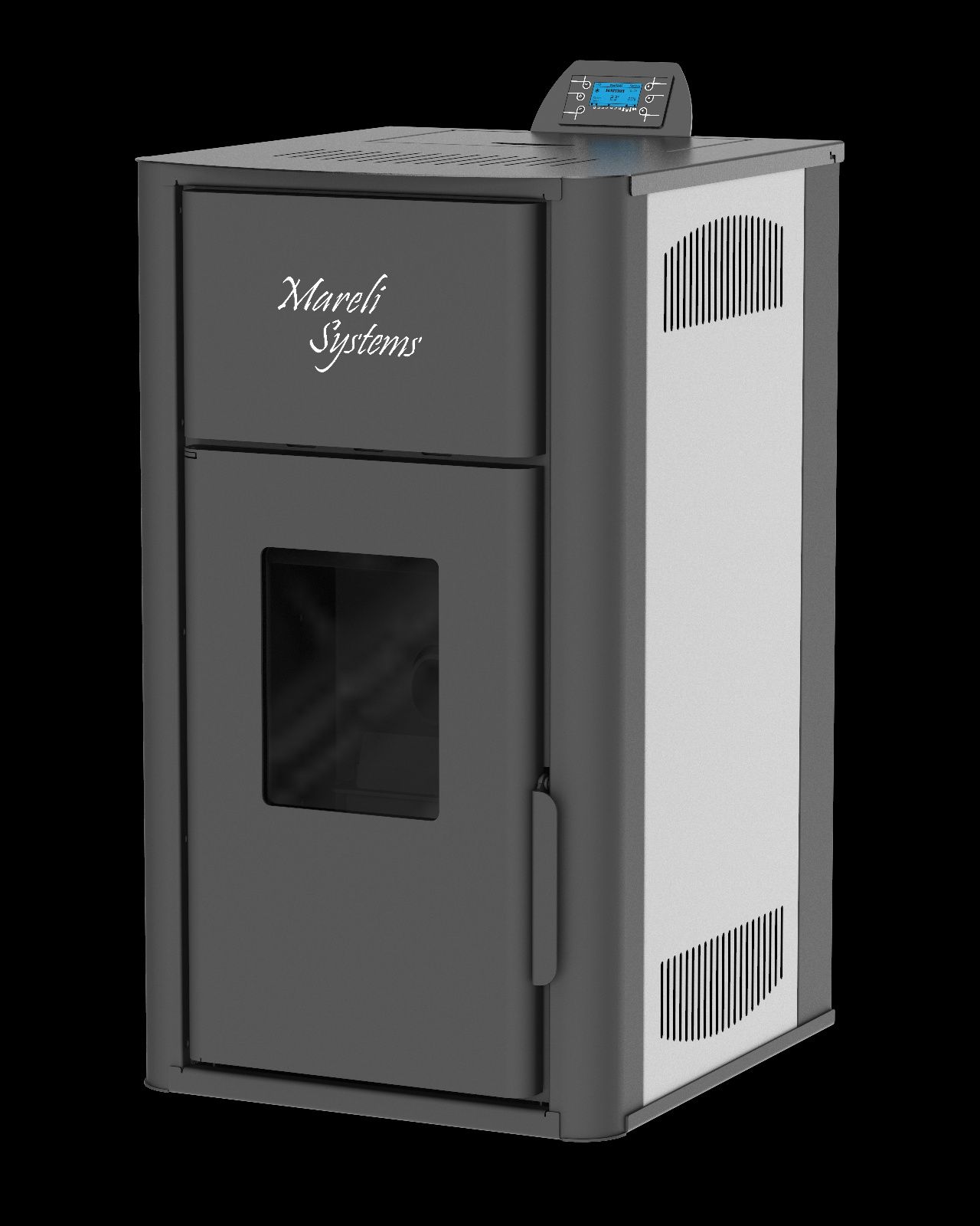 Piec na pellet z płaszczem wodnym 13 kw
