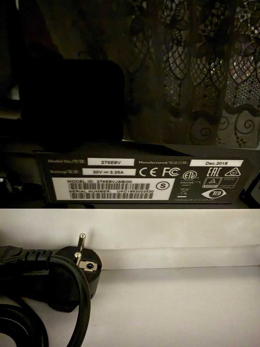 Монтітор Philips 276E8V 4K IPS