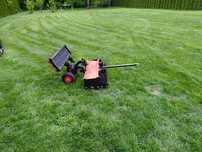 Aerator 3 Rzędowy wertykulator z broną sprezynową