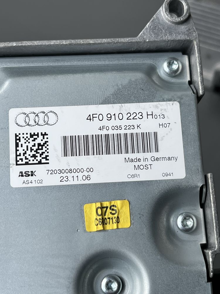 Уселитель Музики Audi A6 C6 Підсилювач 4F0910223H Ауді Розборка