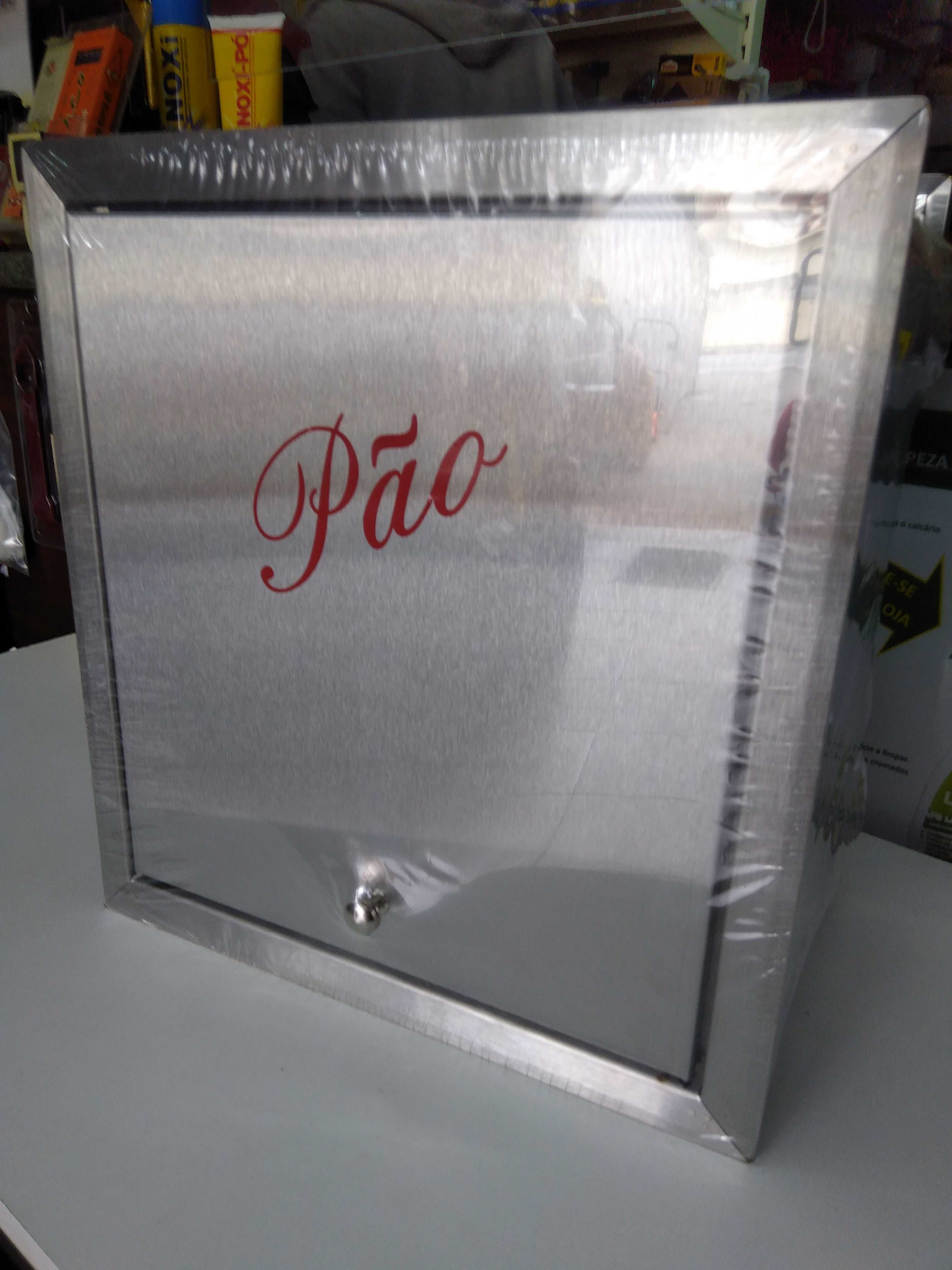 caixa de pão extensível inox