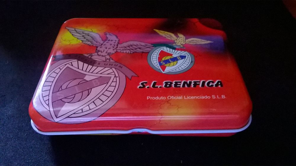 Caixa metálica do S. L. Benfica