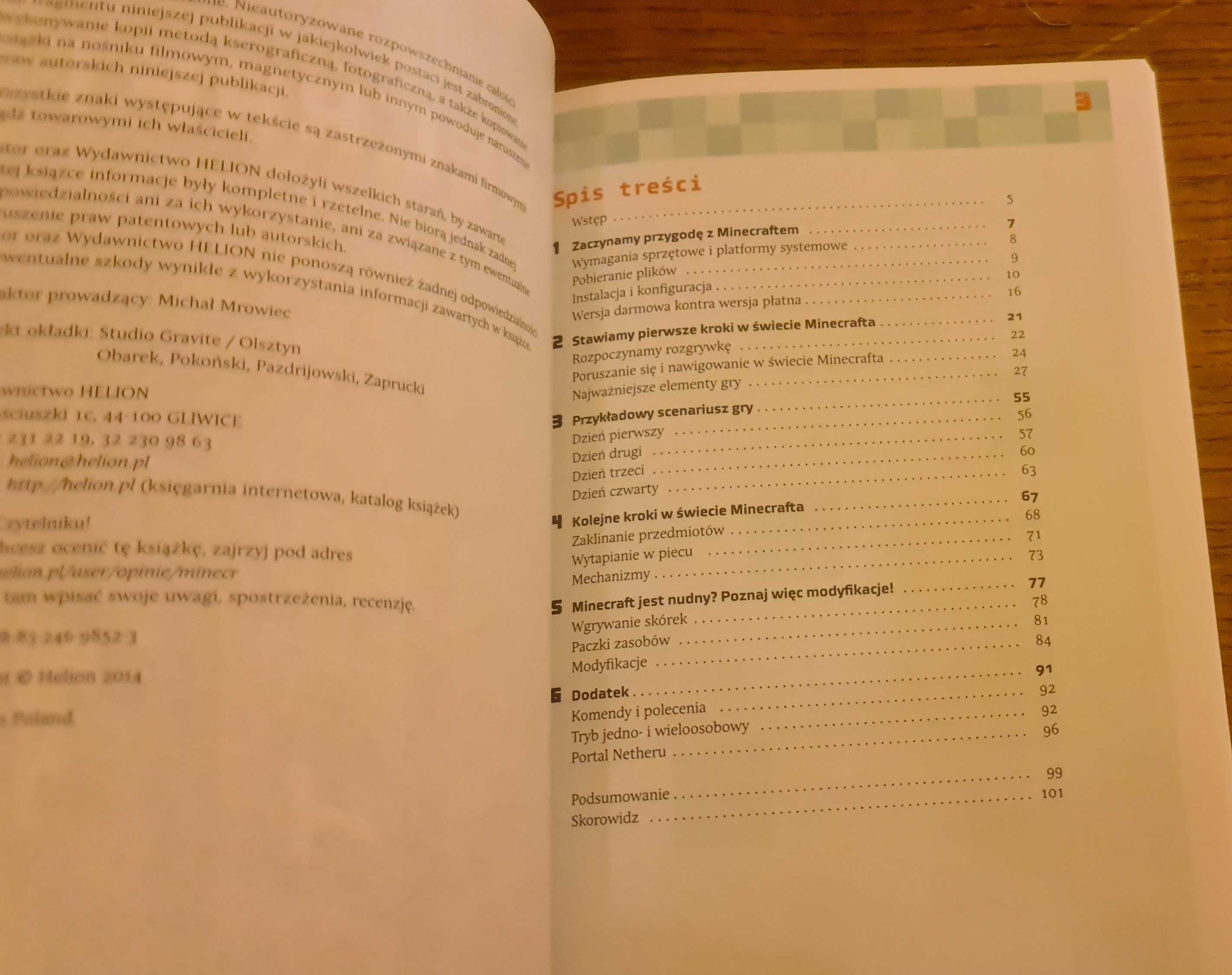 Minecraft Crafting, czary i świetna zabawa J. DANOWSKI i B. DANOWSKI