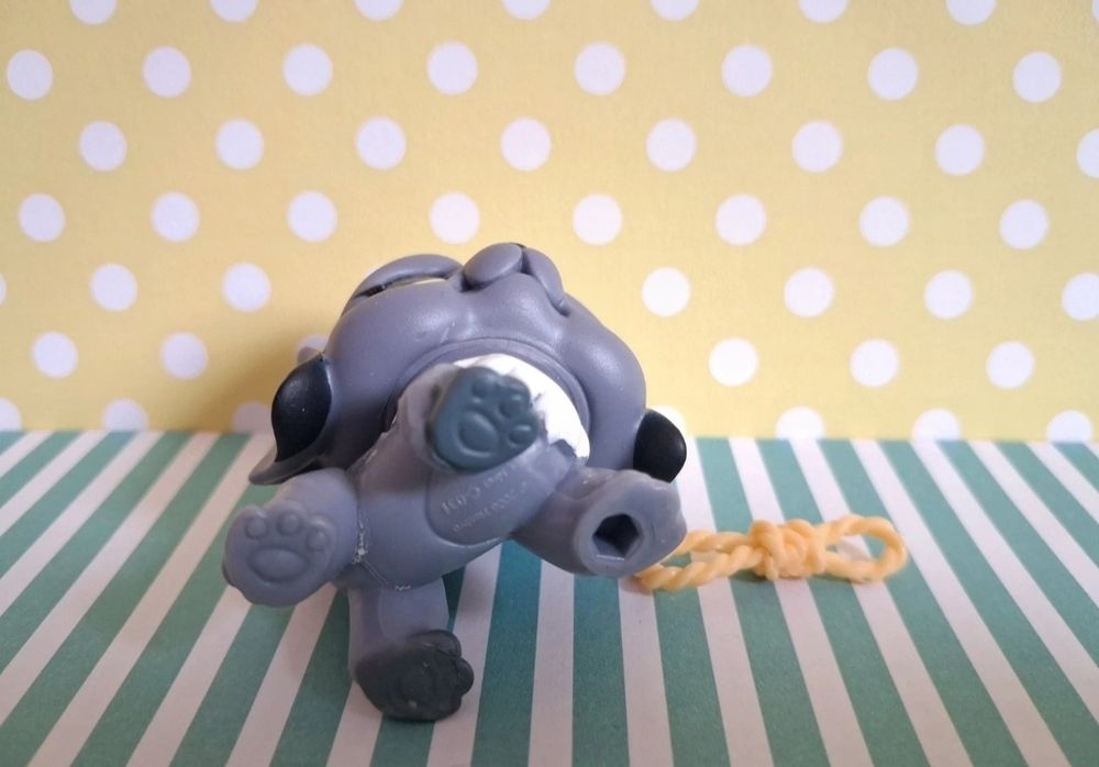 Littlest Pet Shop LPS unikatowy pies Bernardyn #1133