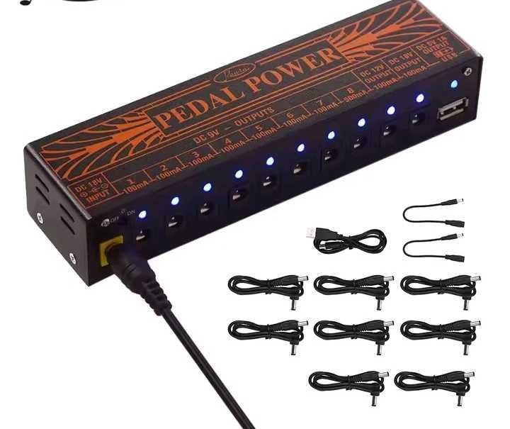 Блок живлення до гітарних педалей