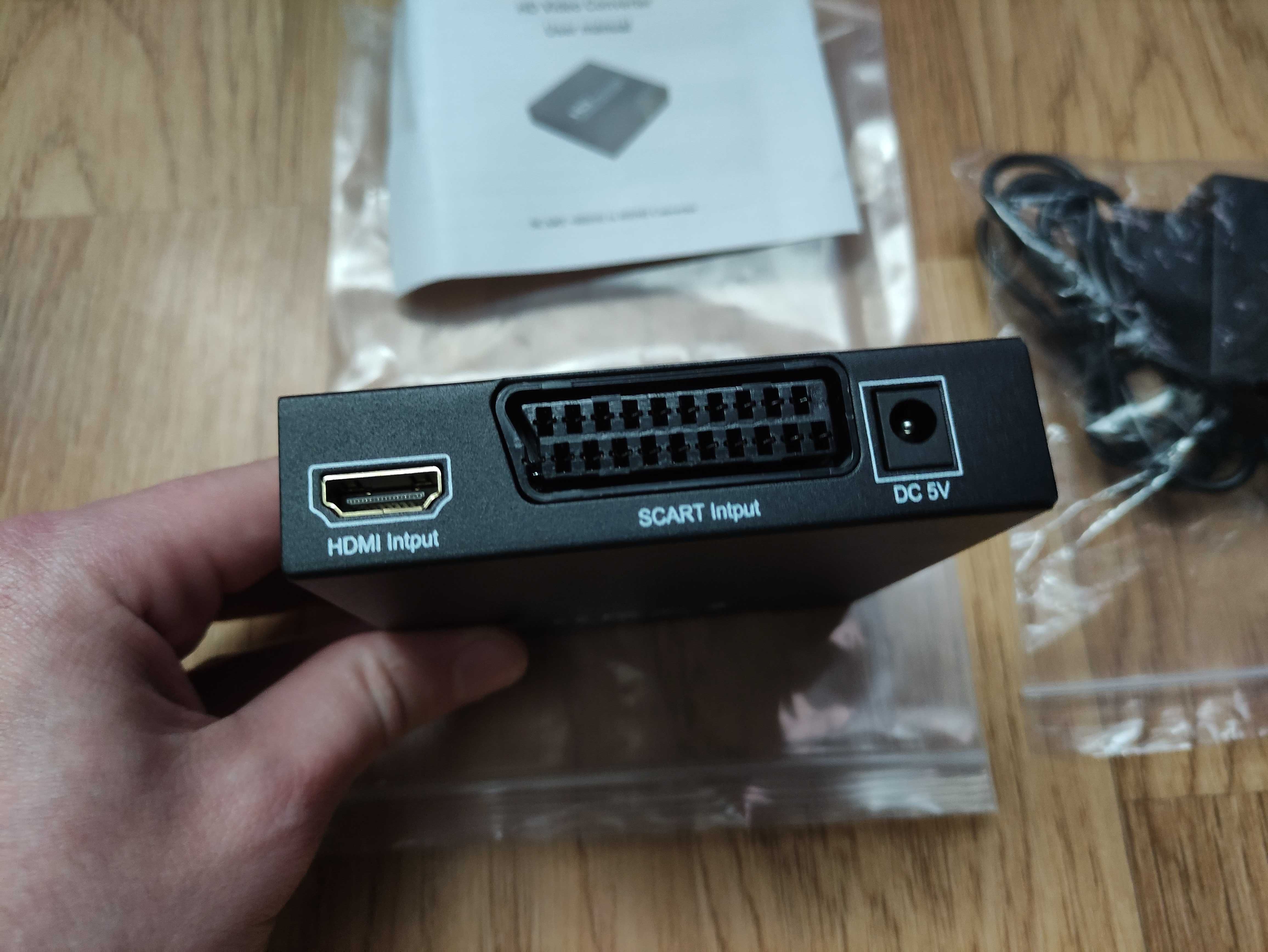 Конвертер Scart rgb to Hdmi