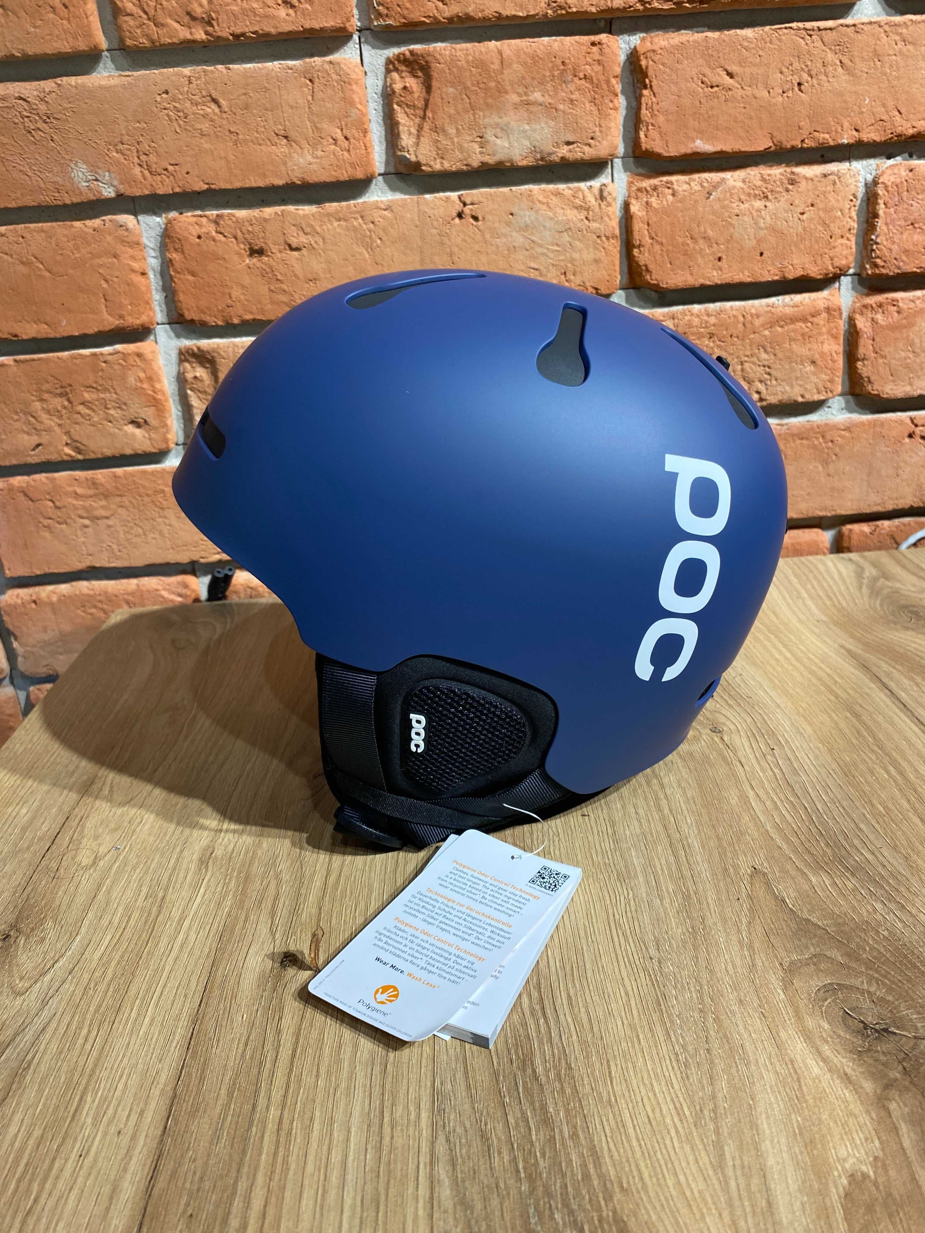 Kask narciarski / snowboardowy POC Auric Cut Lead Blue XS-S (51-54)