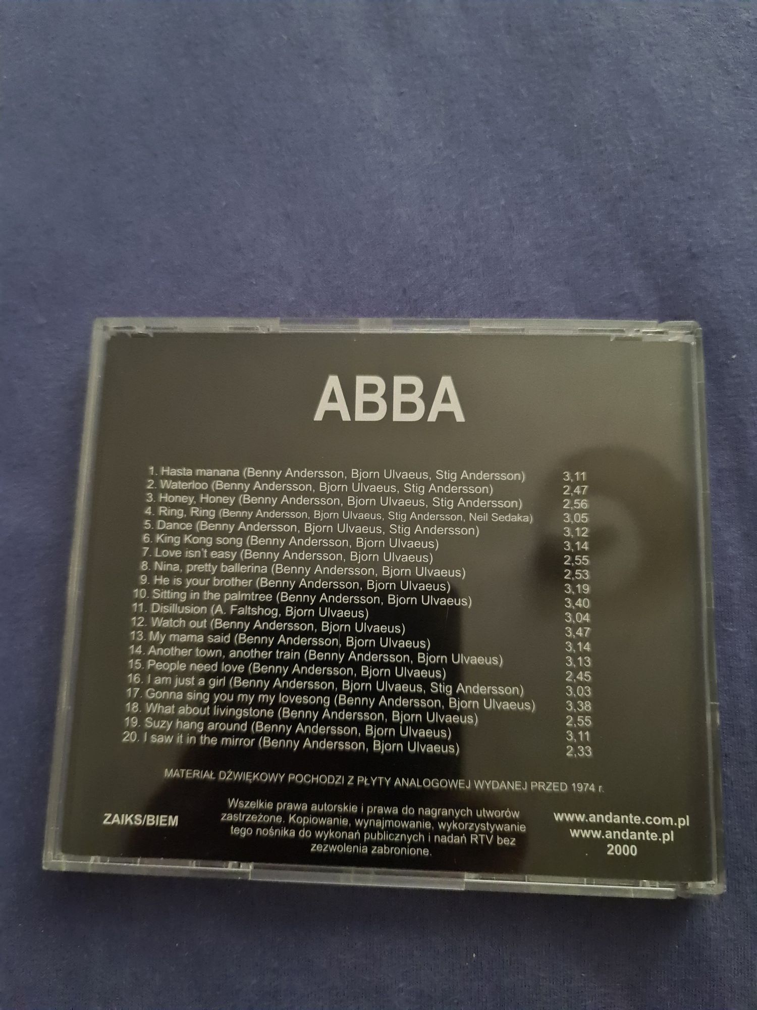 Abba Greatest 60' Hits