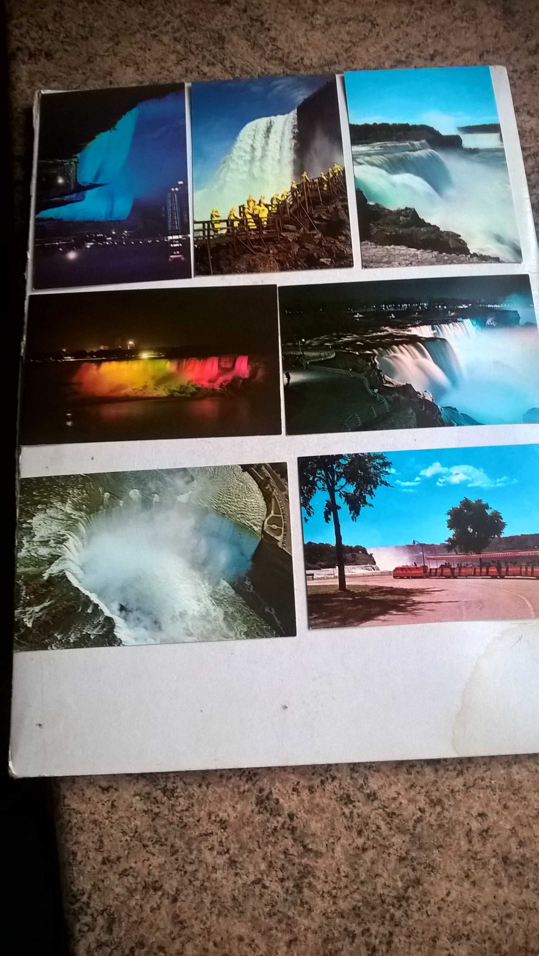 pocztówki USA przedstawiające wodospad Niagara