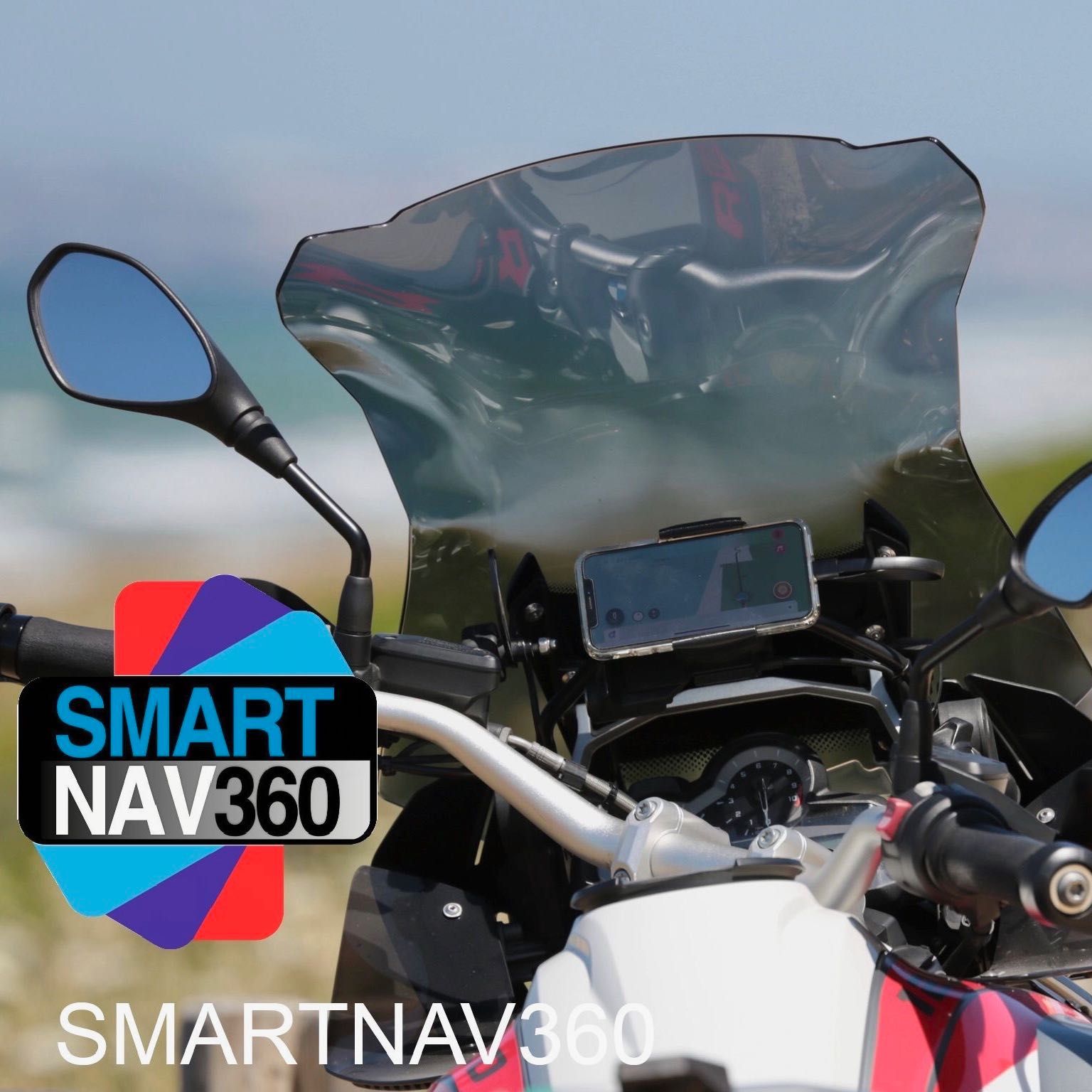 SmartNav360 - Suporte de telemóvel para motos BMW