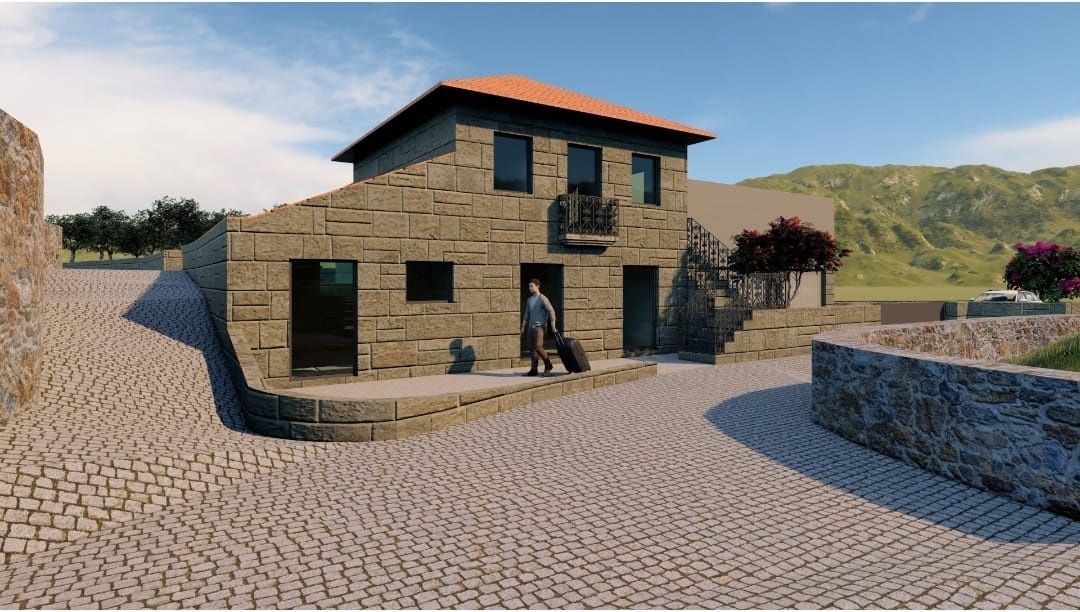 Quintinha com habitação para restauro com licença construção