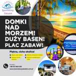 LAWENDOWY ZAKĄTEK Domki nad Morzem z Basenem! Mielno, Sarbinowo, Gąski