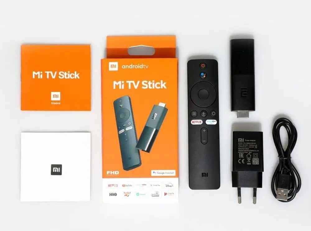 НАЛАШТОВАНА  Xiaomi Mi TV Stick (MDZ-24-AA) приставка смарт тв медіа