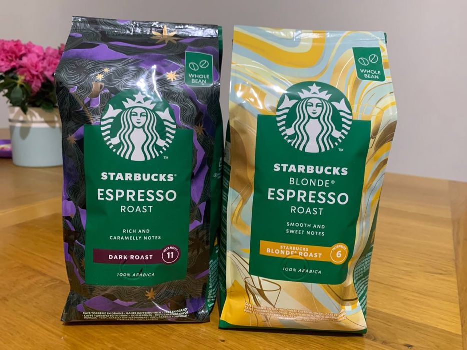 Кава Starbucks Espresso в зерхах, Старбакс, 100% Арабіка