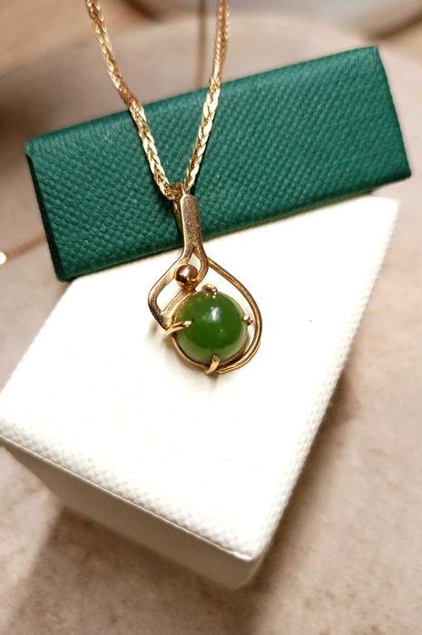 Złota zawieszka p.583/1,36g  Agat