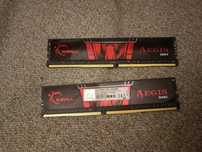 G.SKILL Aegis DDR4 16GB (2x8GB) 3000MHz CL16 - w bardzo dobrym stanie